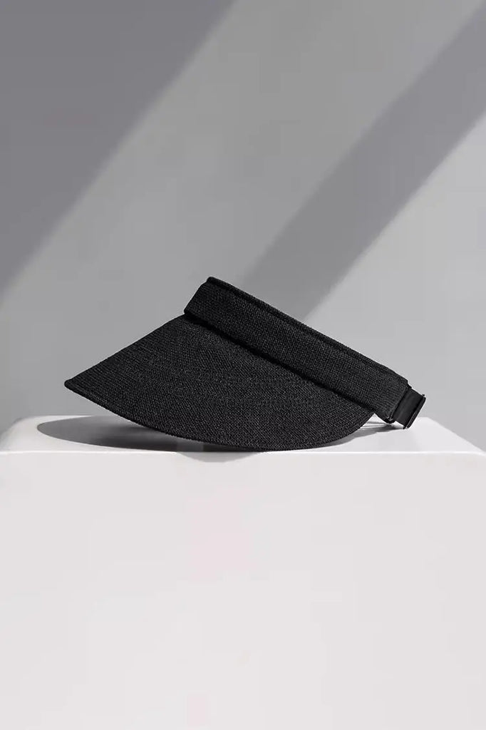 Fibflx Women's Packable Japanese Washi Paper Sun Visor with Adjustable Closure