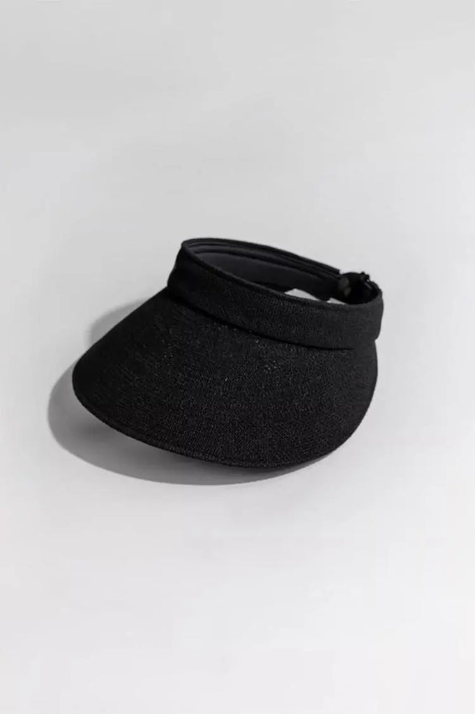 Fibflx Women's Packable Japanese Washi Paper Sun Visor with Adjustable Closure