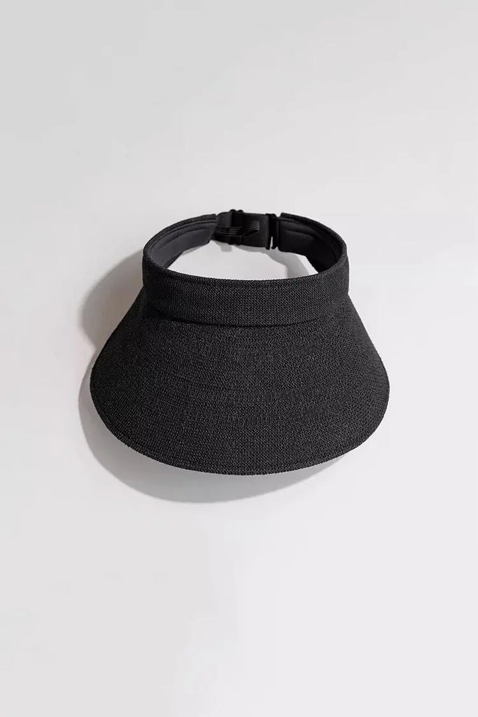 Fibflx Women's Packable Japanese Washi Paper Sun Visor with Adjustable Closure