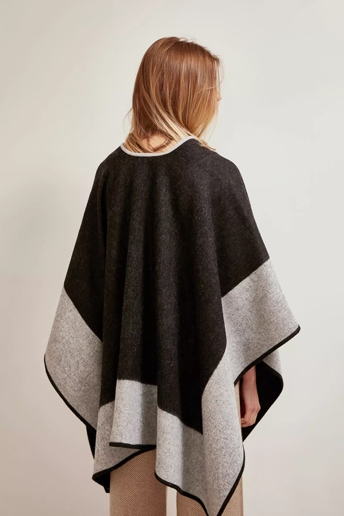 	Patterned 100% Wool Cape