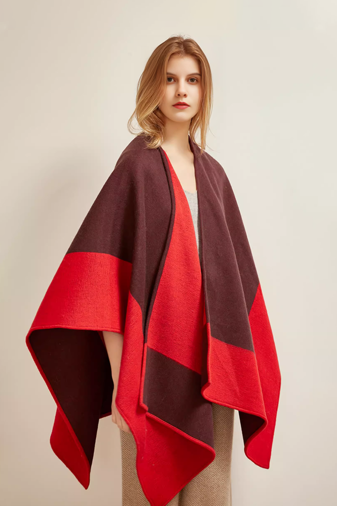 wool shawl cape