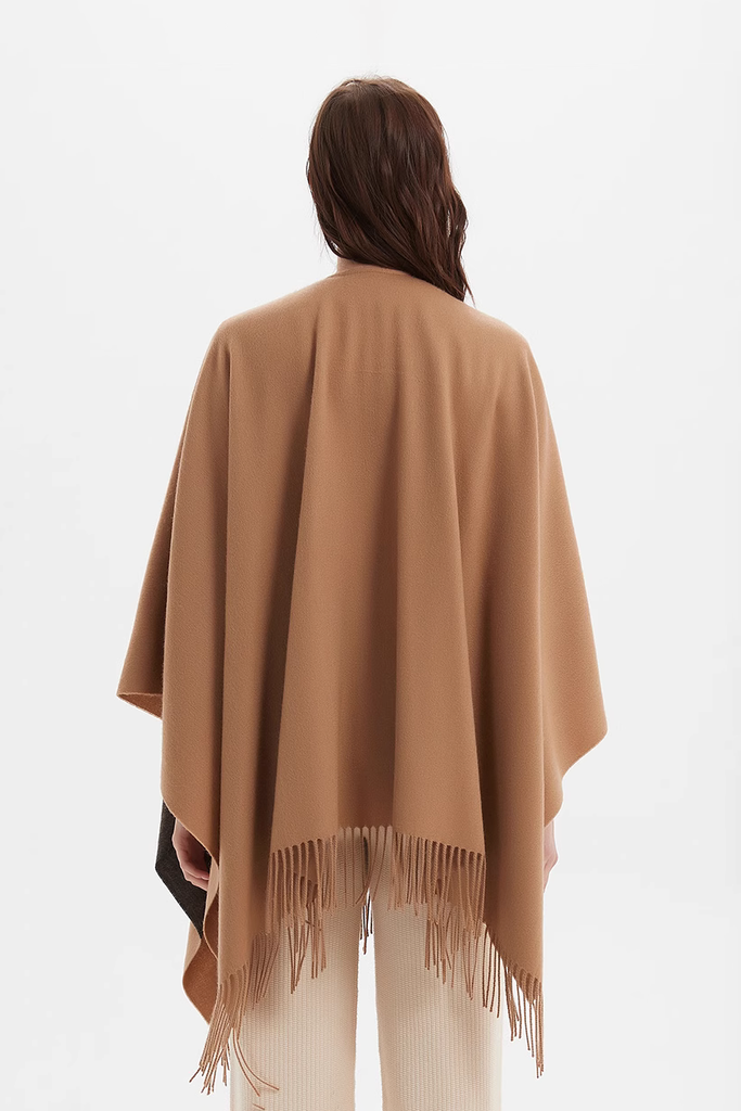 	Patterned 100% Wool Cape