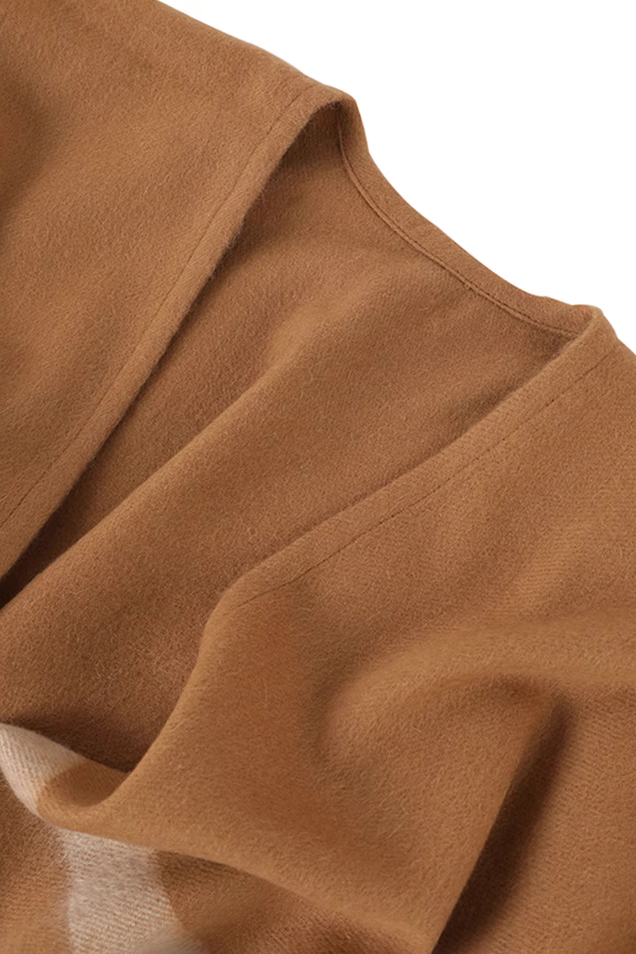 	Patterned 100% Wool Cape