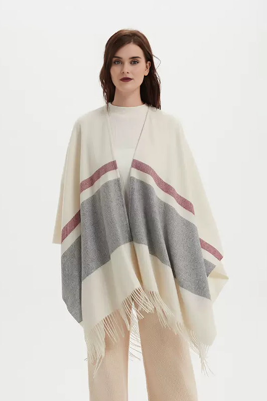 	Patterned 100% Wool Cape