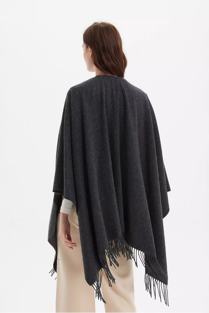 	Patterned 100% Wool Cape