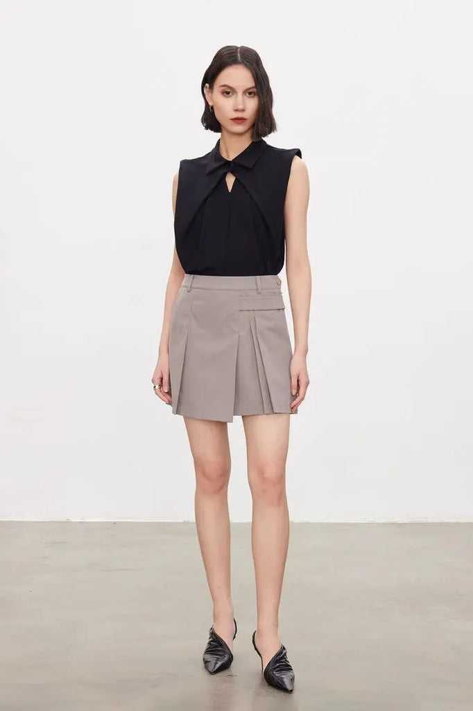 Fibflx Women's Quality Combed Cotton Polo Collar Shirt