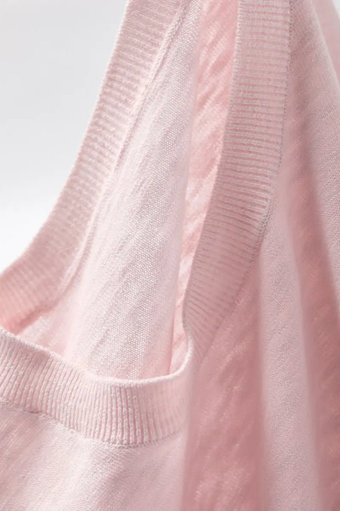 Relaxed Cotton-Linen Crewneck T-Shirt  Fibflx