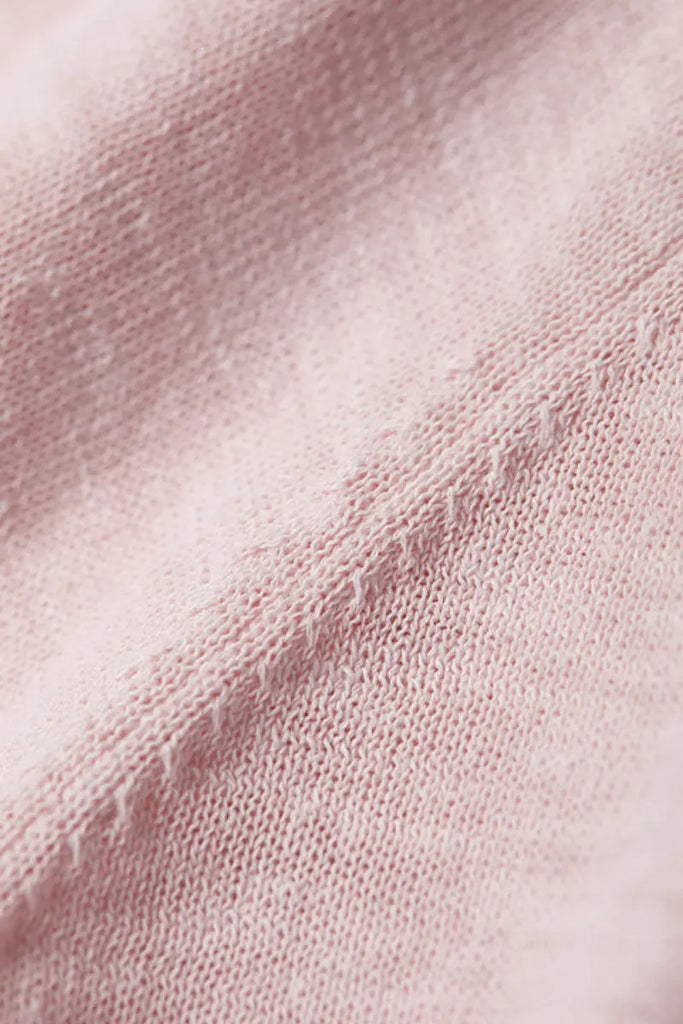 Relaxed Cotton-Linen Crewneck T-Shirt  Fibflx