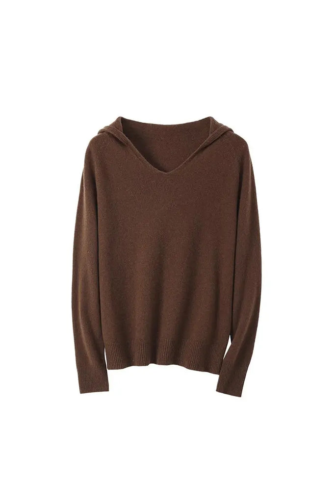 Relaxed Merino Wool Hoodie Fibflx