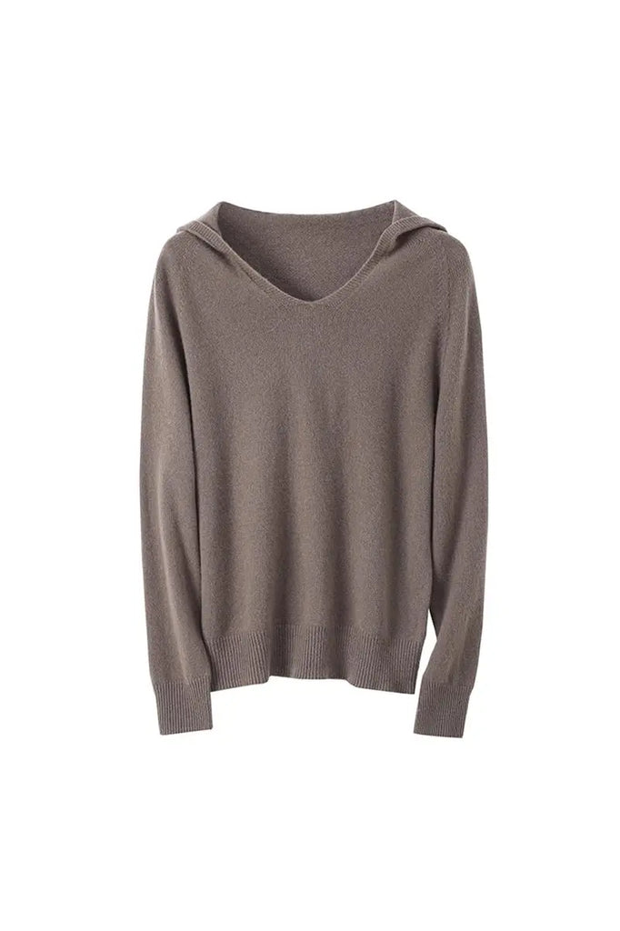 Relaxed Merino Wool Hoodie Fibflx