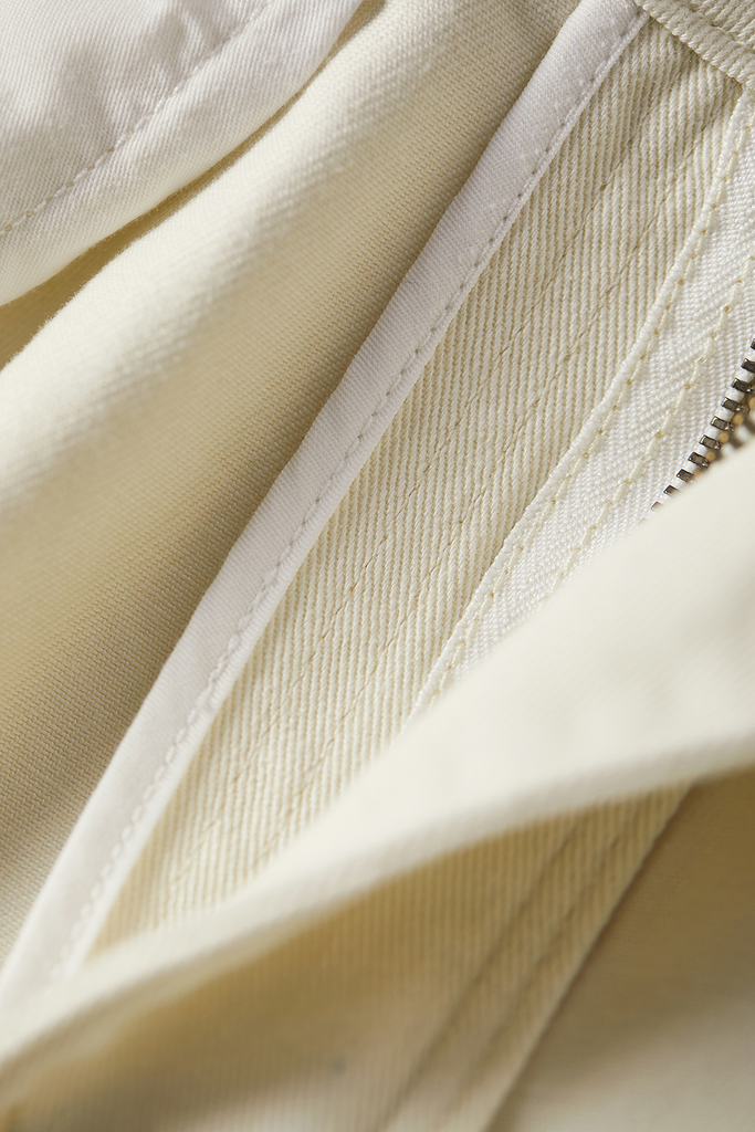 Fibflx Women's Retro Bermuda High Waisted Denim Shorts