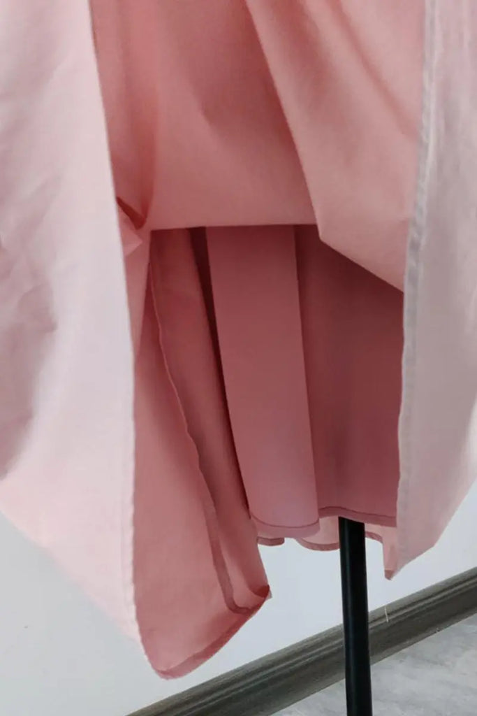 Ruffled V-Neck Open-Back Boho Maxi Dress Fibflx