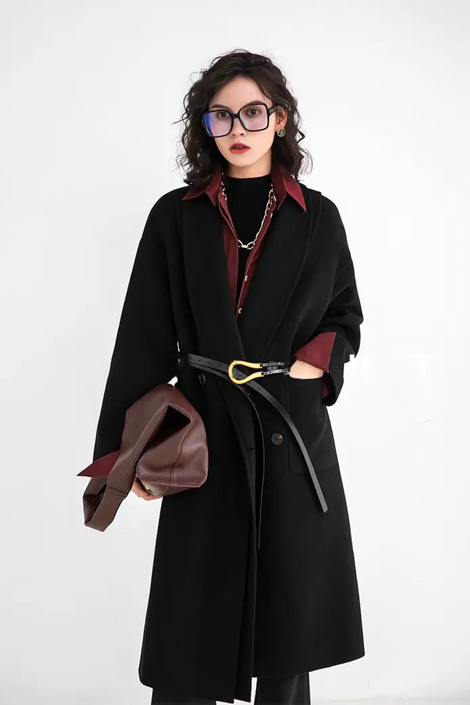 Seamless Knit 100 Washable Merino Wool Mock Turtleneck Sweater Fibflx