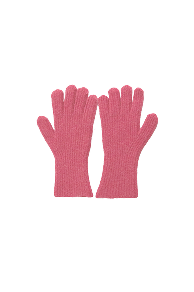 Seamless Washable Wool Knit Winter Gloves - Fibflx