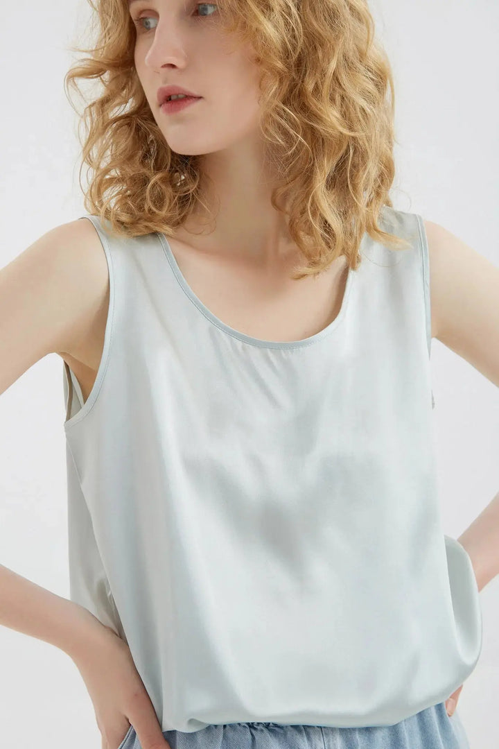 Fibflx Women's Silk Tank Top