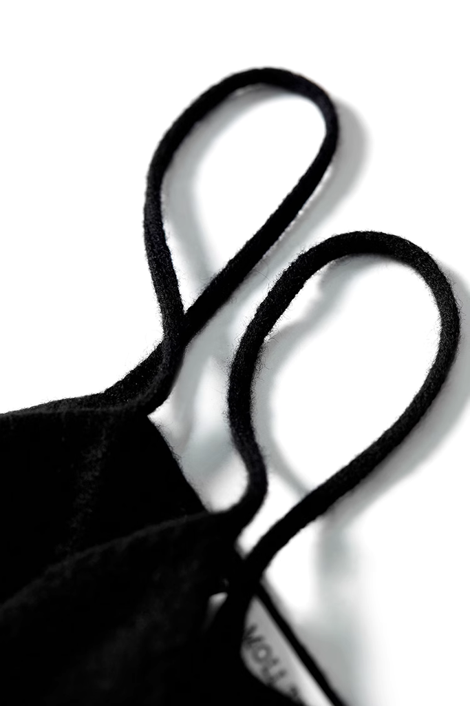 Strap Cashmere Tank Top - Fibflx