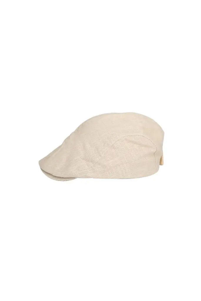 Fibflx Women's Summer Linen Flat Cap