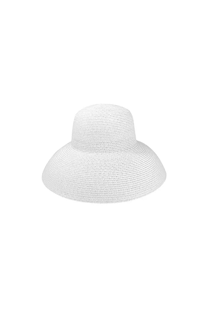 Fibflx Women's Summer Packable Wide-Brim Straw Cloche Hat