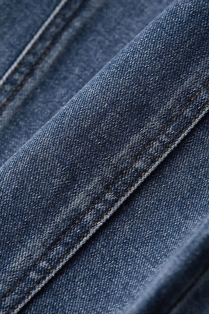 Fibflx Women's Super Baggy High-Waisted Wide-Leg Denim Jeans in Light Wash