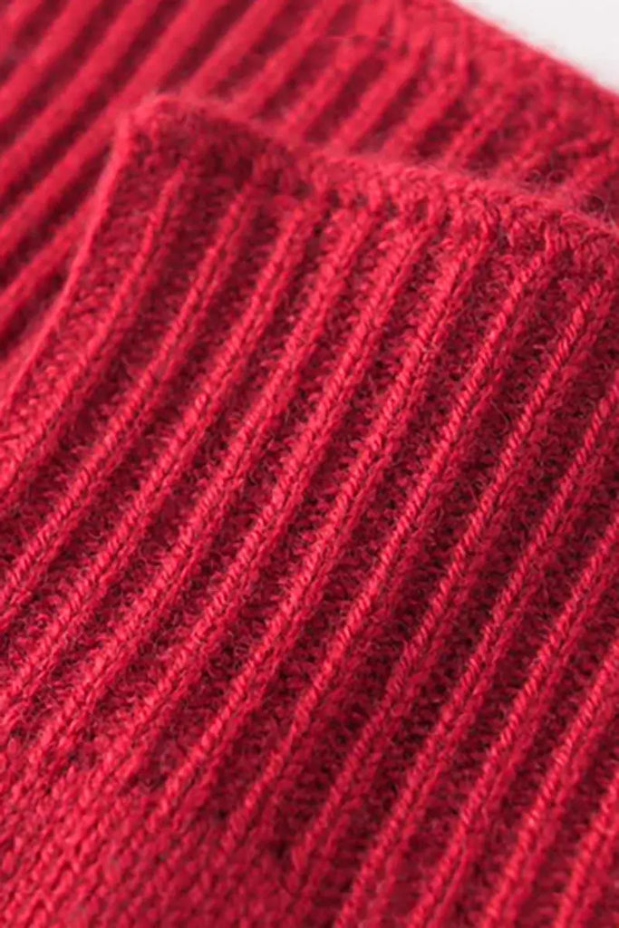 Fibflx Women's Thick Cashmere Cable Knit Fingerless Gloves