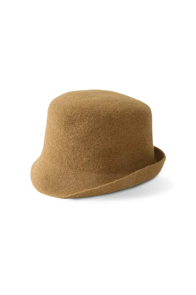 Timeless Wool Felt Cloche Hat Fibflx