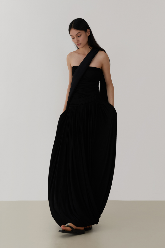 Fibflx Women's Tube Ruched Strapless Dress