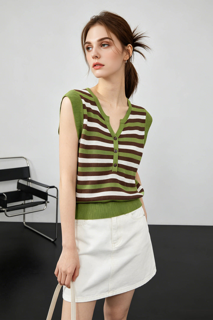 V Neck Sweater Vest  Fibflx