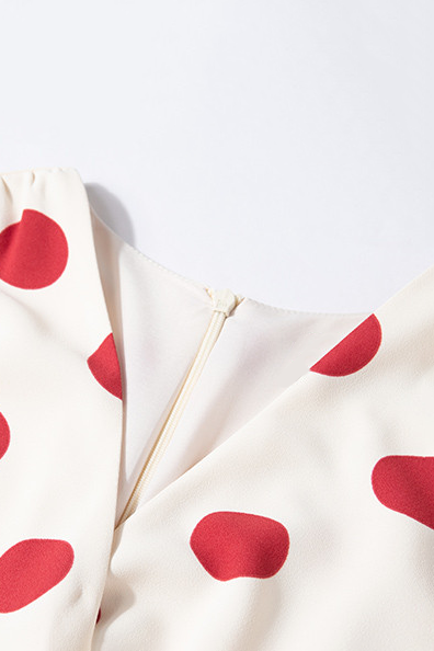 Vintage Polka Dot Suit Dress Fibflx