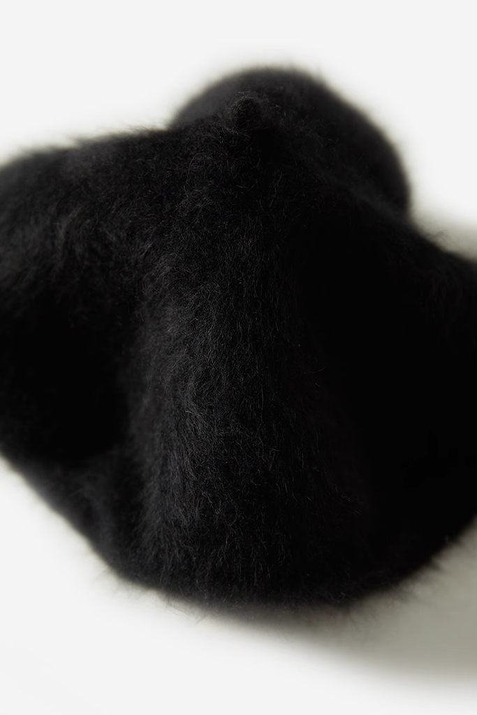 Vintage-inspired French Cashmere Beret Hat - Fibflx