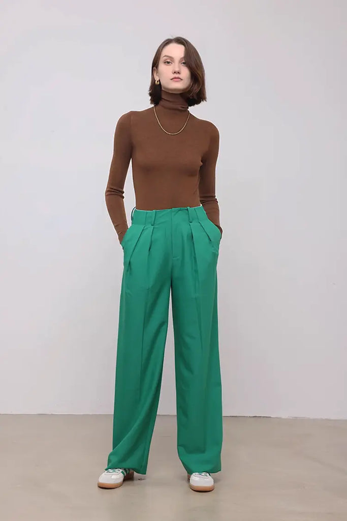 Washable Merino Wool Base Layer Turtleneck Sweater Fibflx