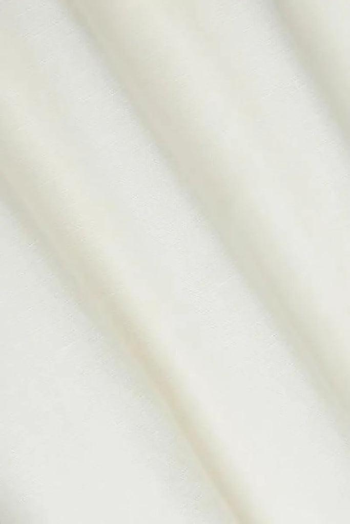 White Tiered Embroidered Spaghetti-Strap Midi Dress  Fibflx