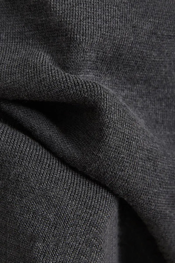 Fibflx Women's Wool Silk Blend Crew Neck Sweater