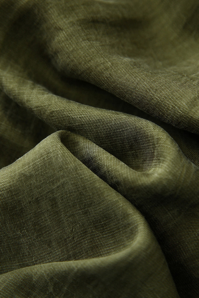 Airy Linen-Blend Wide-Leg Drawstring Pants  Fibflx