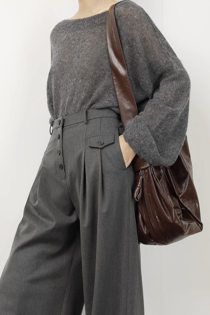 Cashmere-Silk Open Knit Off-The-Shoulder Sweater  Fibflx