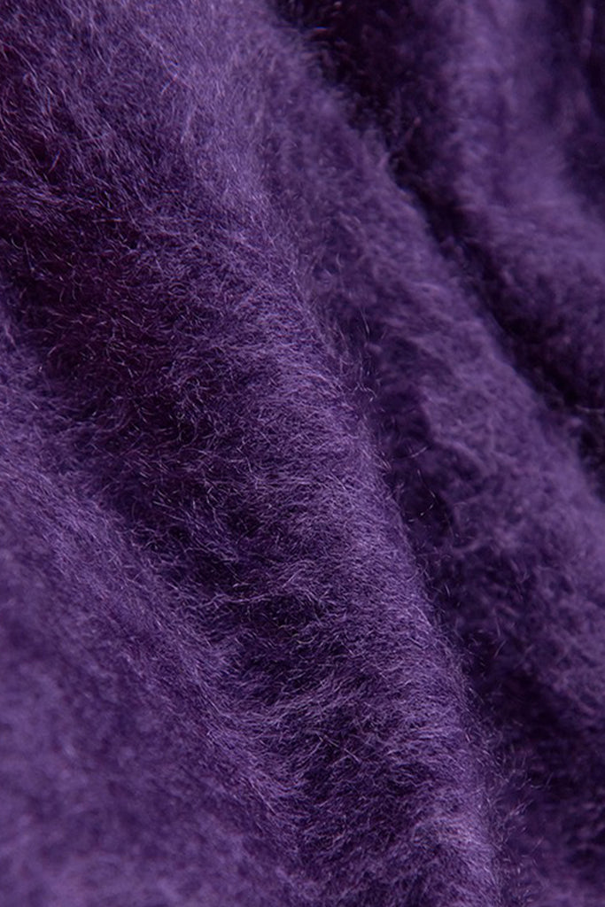 Chunky Brushed Cashmere Double-Zip Hooded Jacket  Fibflx