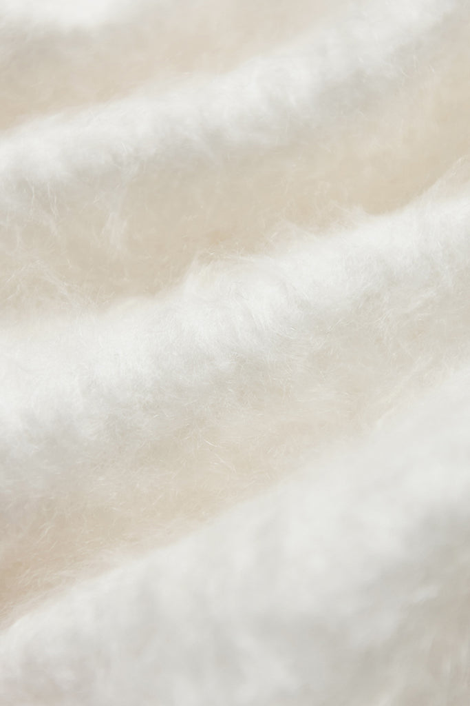 Chunky Brushed Cashmere Double-Zip Hooded Jacket  Fibflx