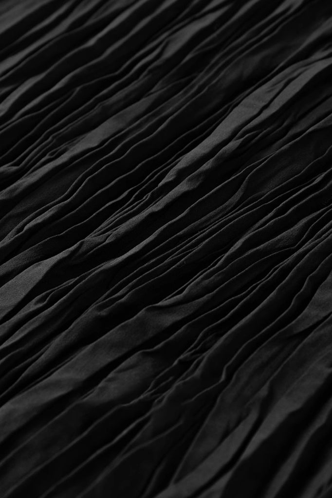 Designer Inspired Pleated Flowy Sleeveless Midi Dress  Fibflx