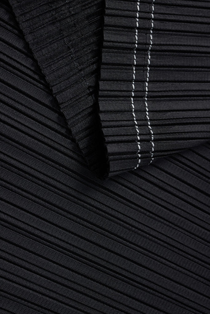 Designer Inspired Pleated Pull-On Midi Skirt  Fibflx