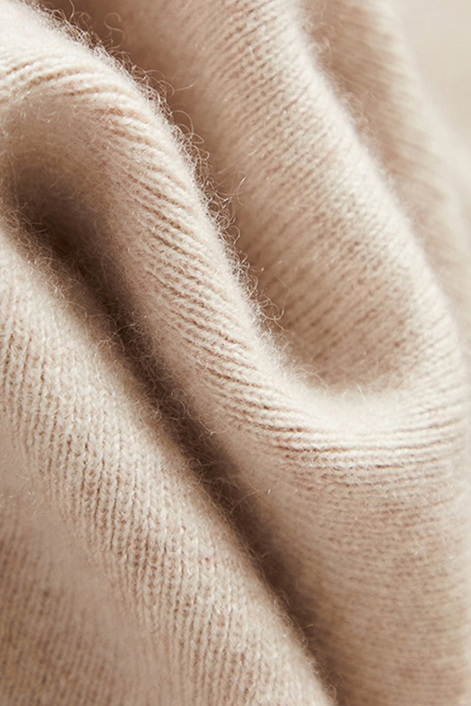 Elegant 100 Cashmere Off-the-Shoulder Sweater  Fibflx