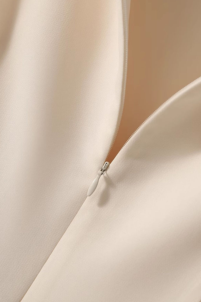 Elegant Acetate Sleeveless Fit & Flare Midi Dress  Fibflx