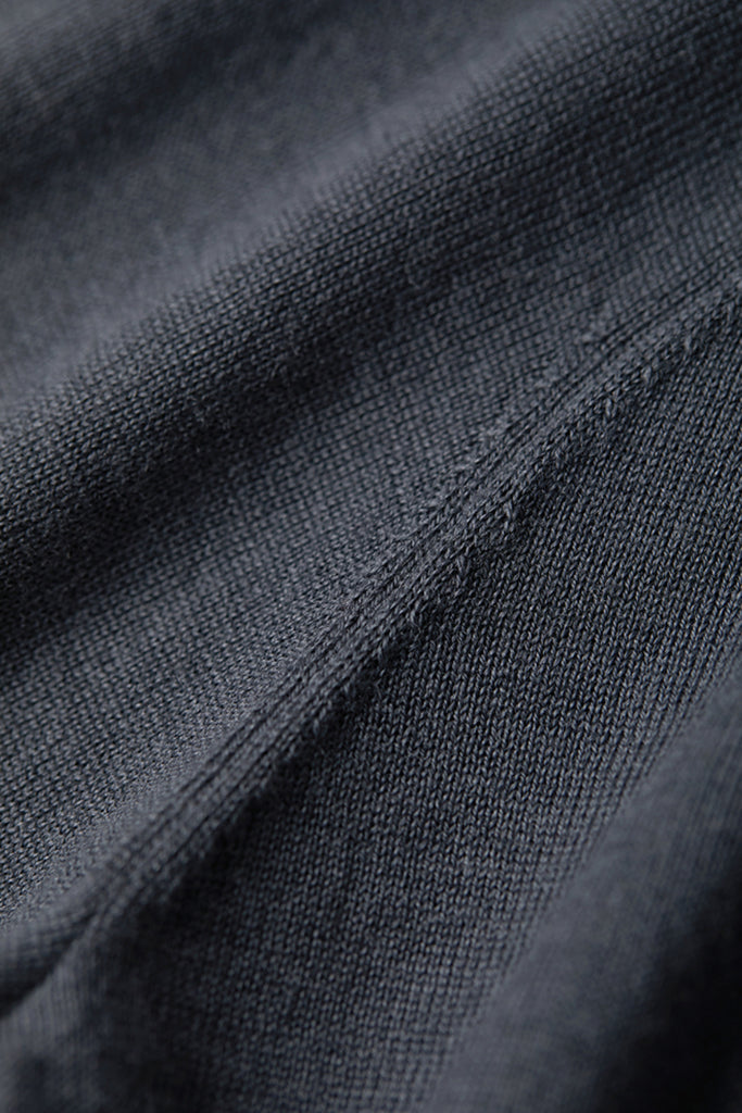 Extrafine Washable Merino Wool Short-Sleeve Sweater  Fibflx