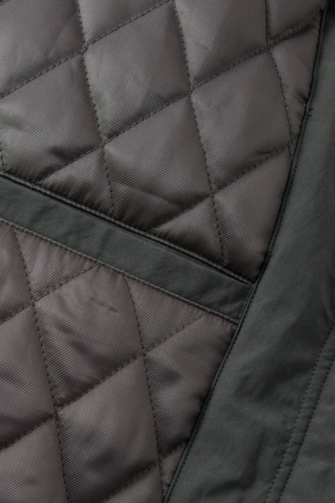 Mid-Length Hooded Parka Jacket with Faux Fur Trims  Fibflx