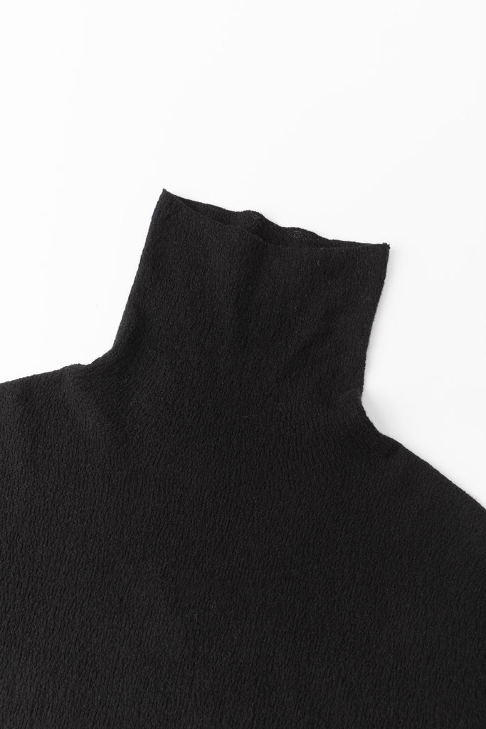 Featherlight Washable Cashmere-Silk Turtleneck Sweater  Fibflx