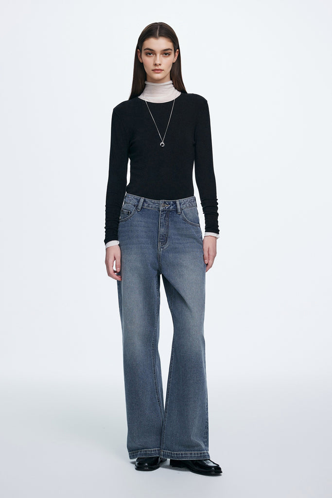 Featherlight Air-Spun Merino Boatneck Base Layer  Fibflx