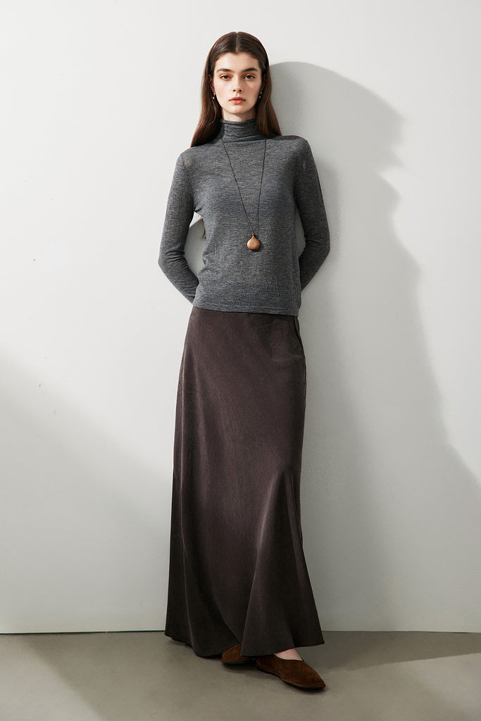 Featherlight Air-Spun Merino Turtleneck Base Layer  Fibflx