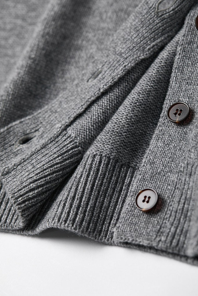 Fine-Knit Wool-Blend V-Neck Sweater Vest  Fibflx