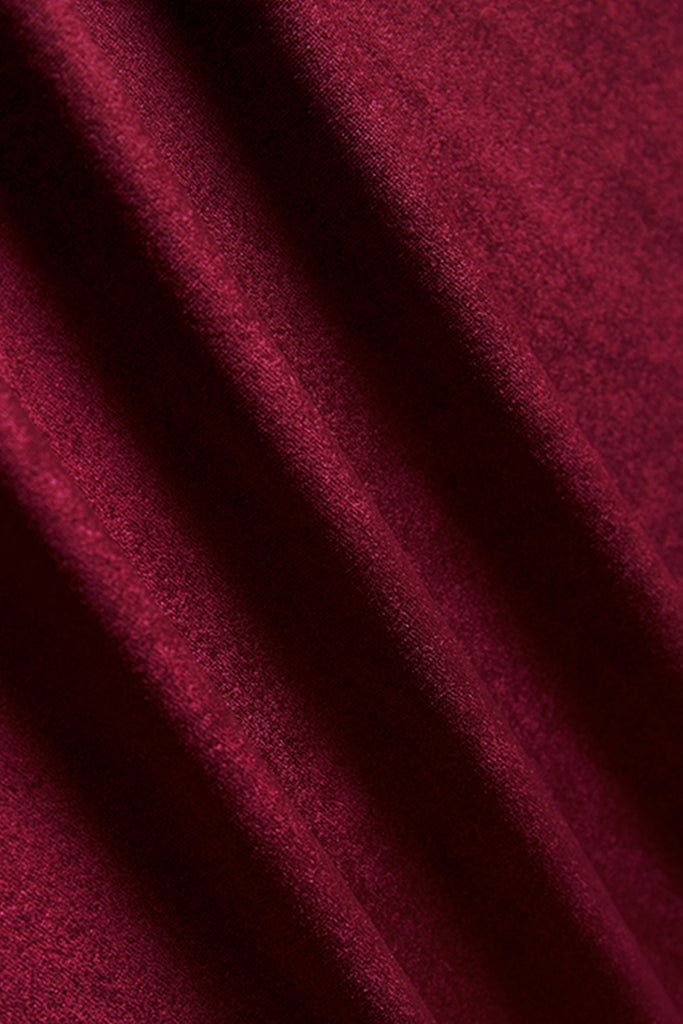 Flowy Velvet Bias-Cut Maxi Skirt  Fibflx