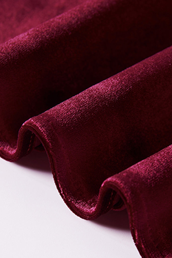 Flowy Velvet Bias-Cut Maxi Skirt  Fibflx