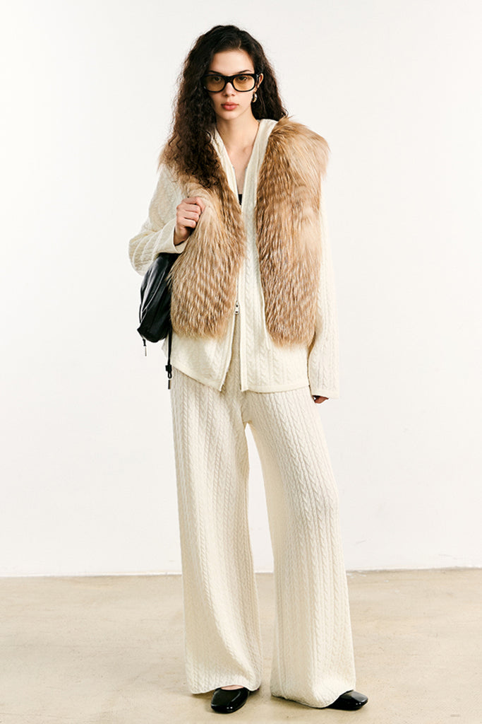 Fox Fur Vest ¨C Real Fur Sleeveless Shearling Gilet  Fibflx