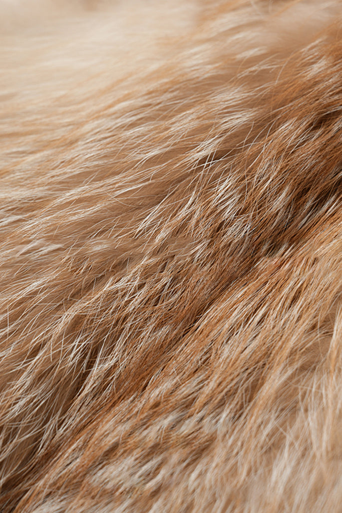 Fox Fur Vest ¨C Real Fur Sleeveless Shearling Gilet  Fibflx